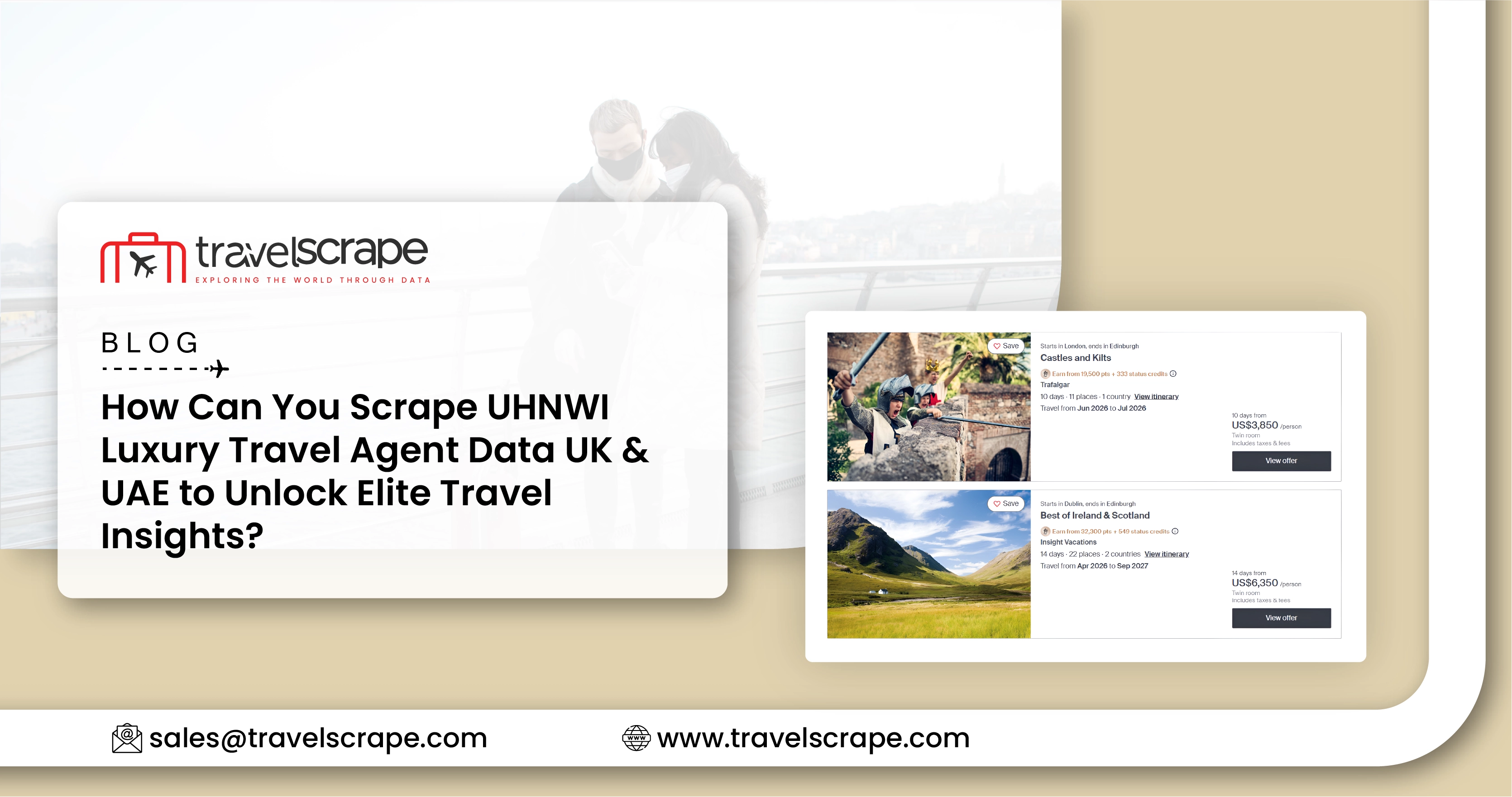 Scrape UHNWI Luxury Travel Agent Data UK & UAE